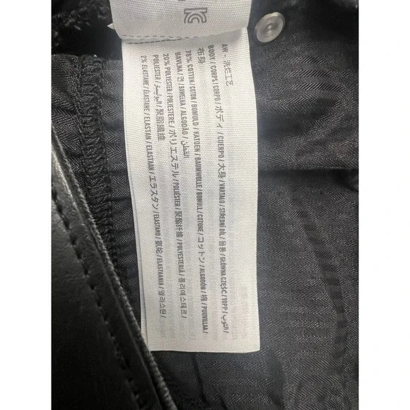 Hollister Athletic Skinny Jeans Mens 32x30 Black Distressed Advanced Stretch - Picture 9 of 10